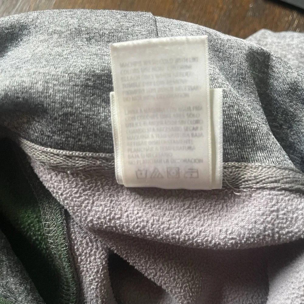 Knights Apparel Michigan State Spartans Mens 2XL Full Zip Hoodie Gray Green FLAW - Picture 10 of 16